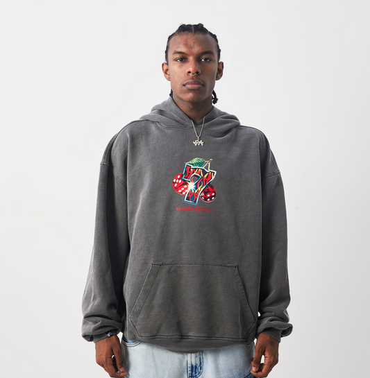 HOODIE CASINOS PIGMENTO GRIS