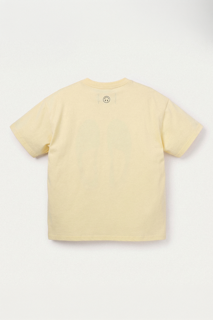 J BALVIN J4 SNEAKER PRINT TEE YELLOW