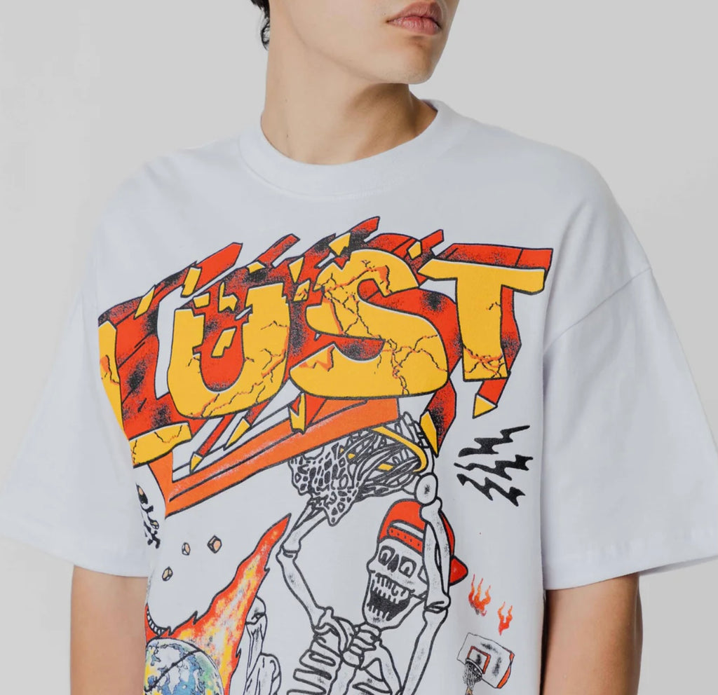 Lust Brand Basketball SS Tee