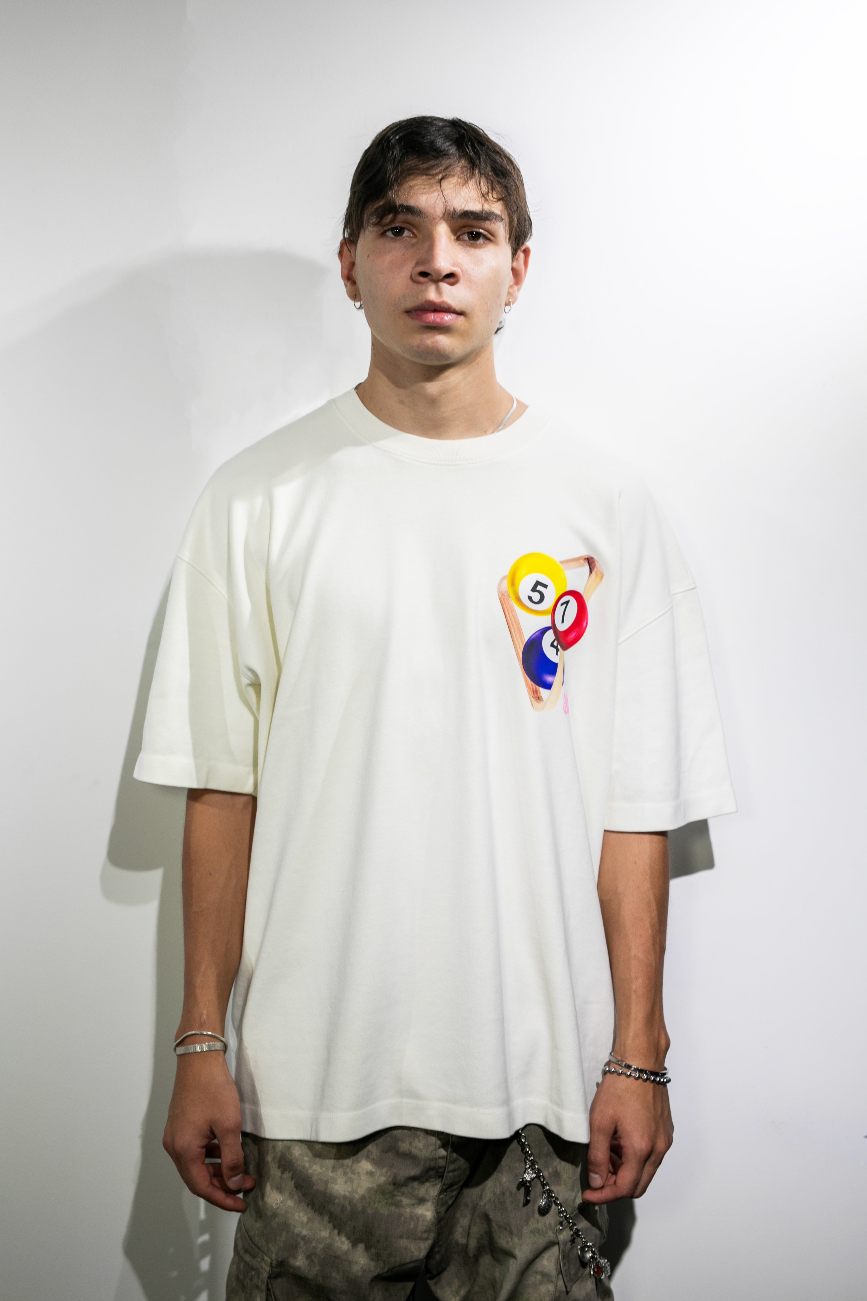 574 POOL TEE CREMA