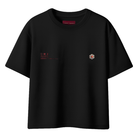 OMERTA PIN T-SHIRT BLACK
