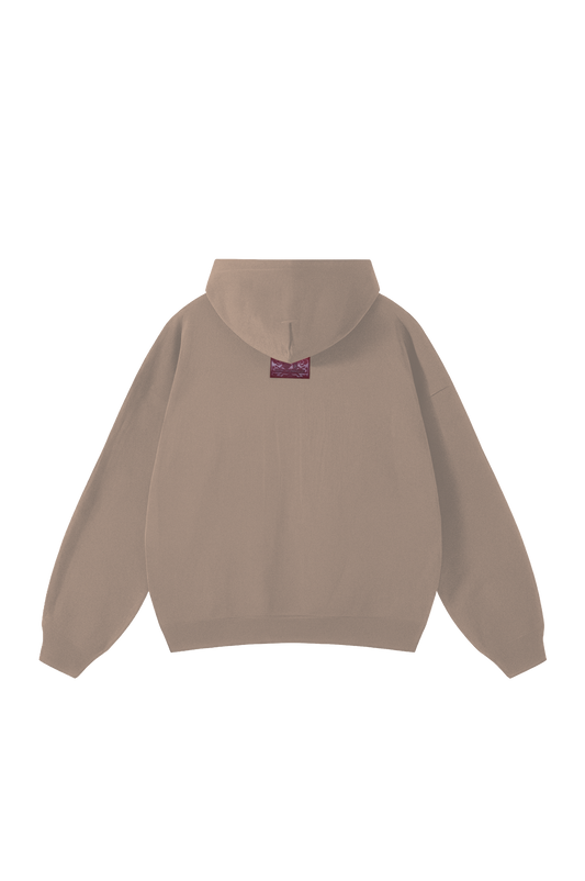 OMERTA BROWN HOODIE