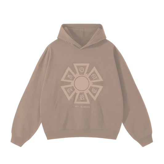 OMERTA BROWN HOODIE