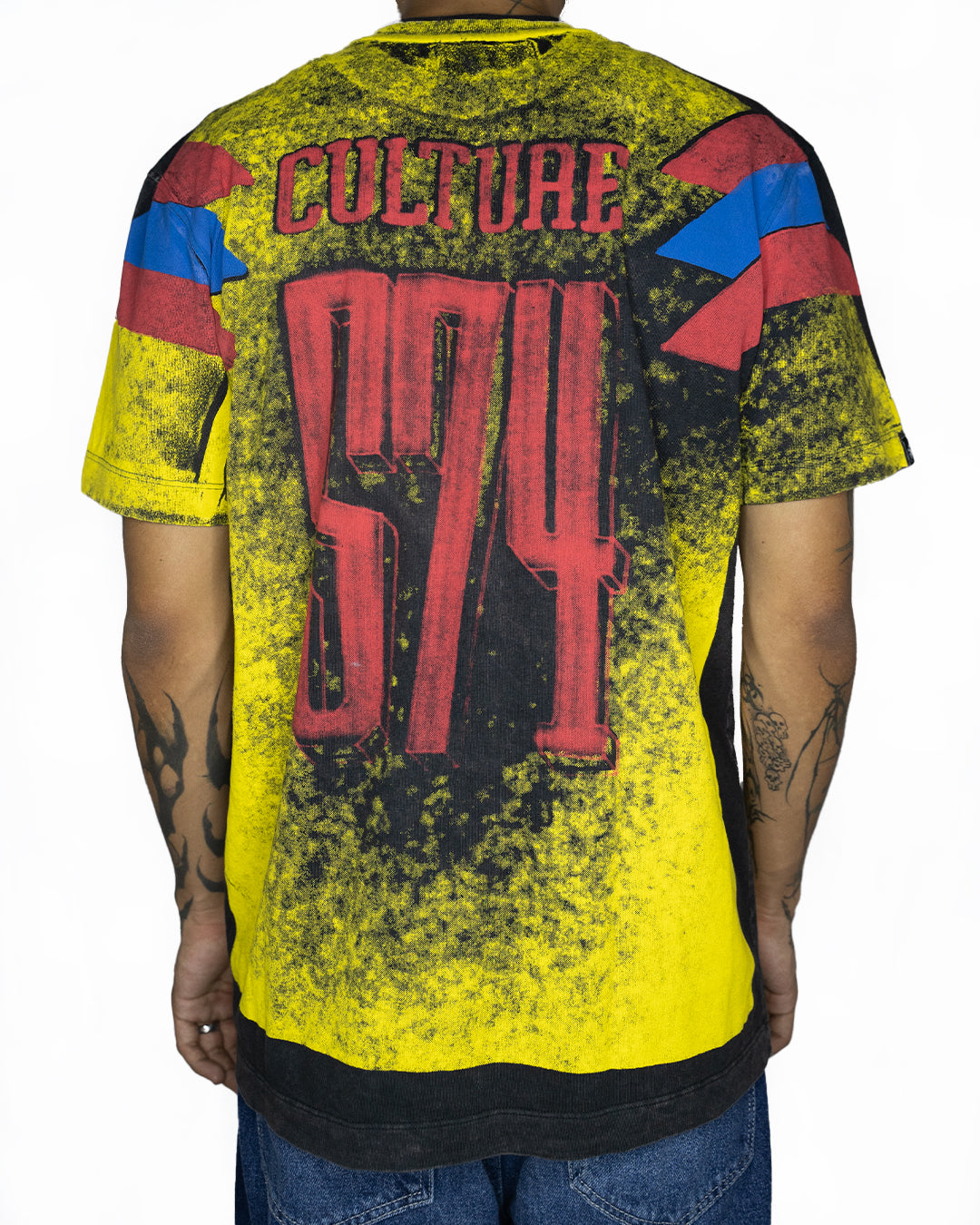 CAMISETA COLOMBIA AMARILLA 574 CULTURE