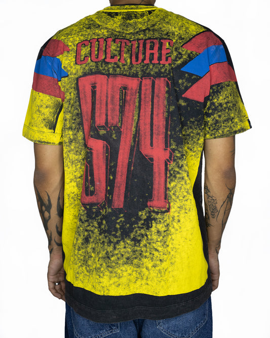 CAMISETA COLOMBIA AMARILLA 574 CULTURE
