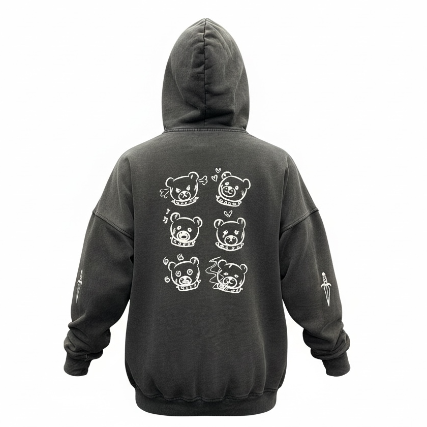 LA GURU GRAY HOODIE