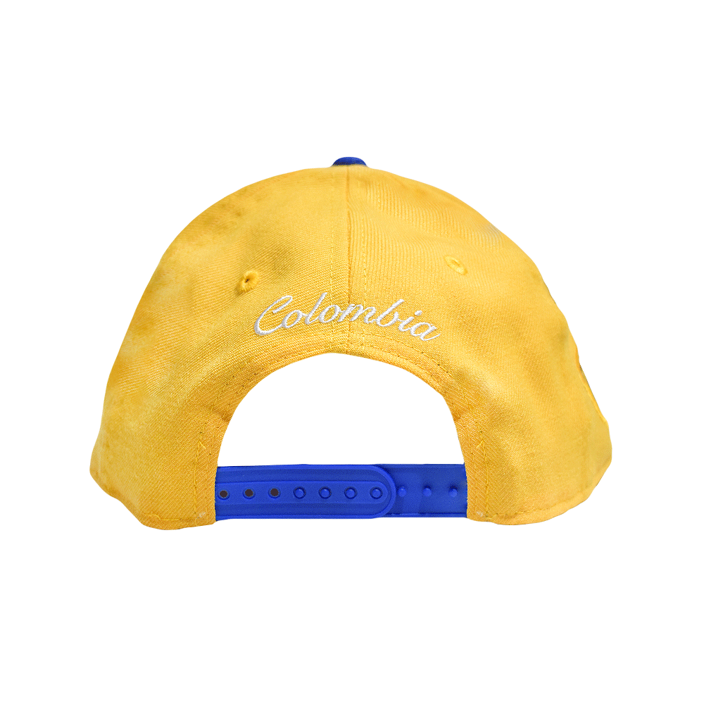 PAPER PLANES X 574 GORRA AJUSTABLE AMARILLA Y AZUL