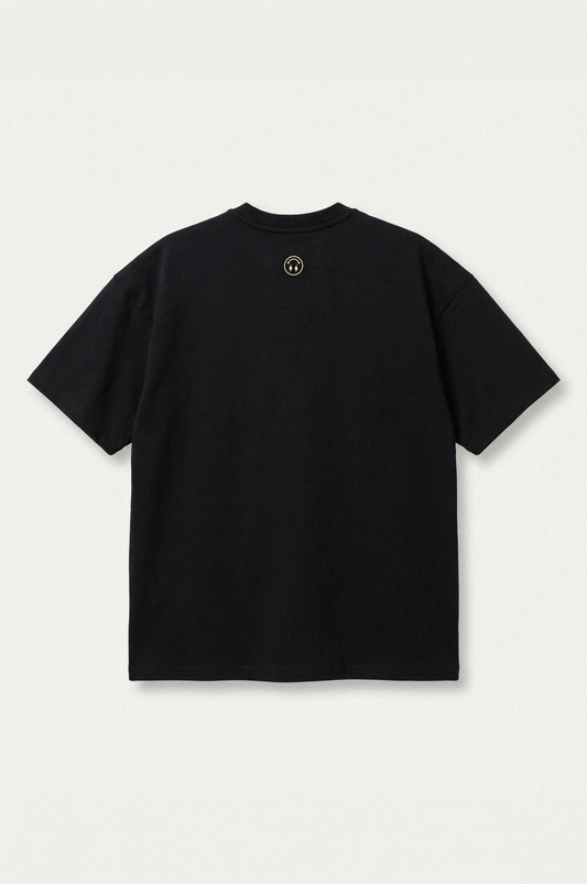 J BALVIN J4 SNEAKER PRINT TEE BLACK