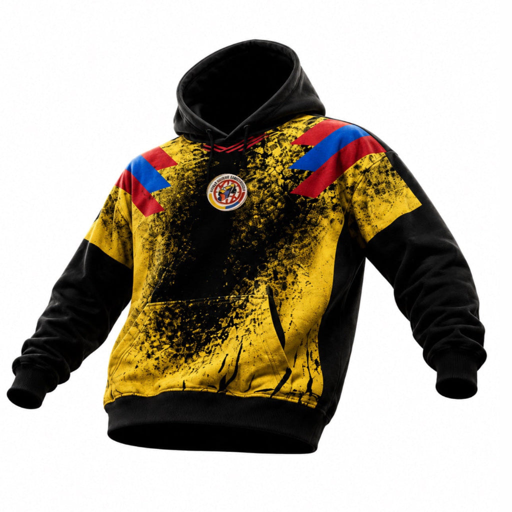 HOODIE EDICIÓN COLOMBIA NEGRA/AMARILLA