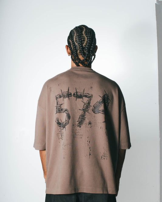 574 WIRE TEE MOCCA