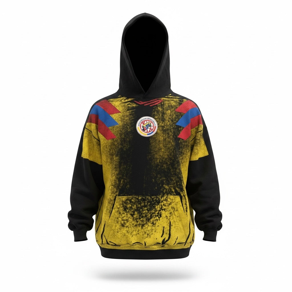 HOODIE EDICIÓN COLOMBIA NEGRA/AMARILLA