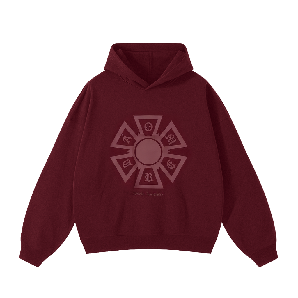 OMERTA MAROON HOODIE