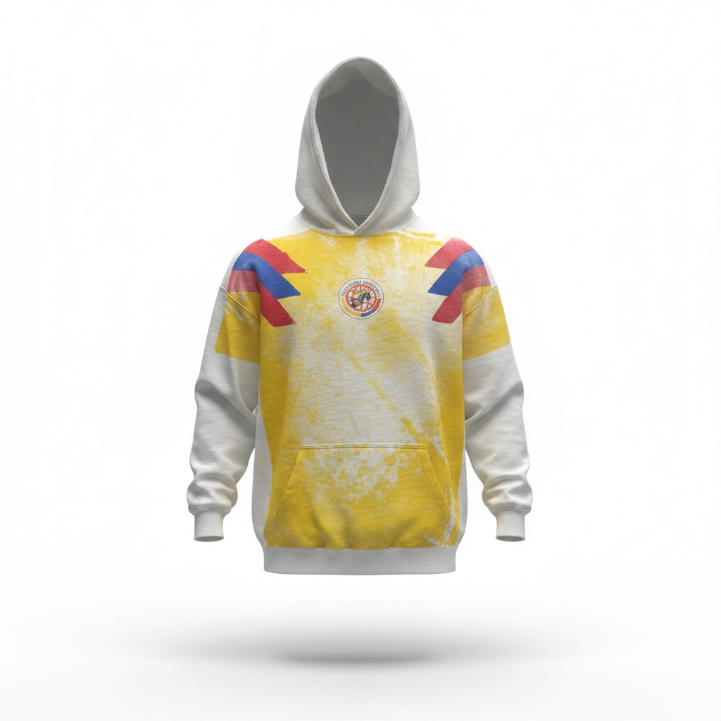 HOODIE EDICIÓN COLOMBIA AMARILLA/BLANCA