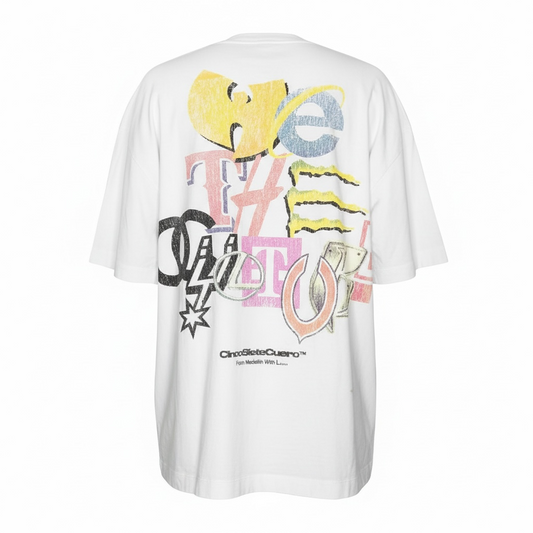 CAMISETA CSC BLANCA WE THE CULTURE