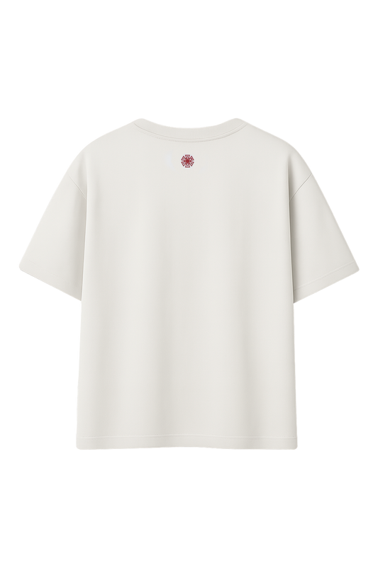 OMERTA PIN T-SHIRT IVORY